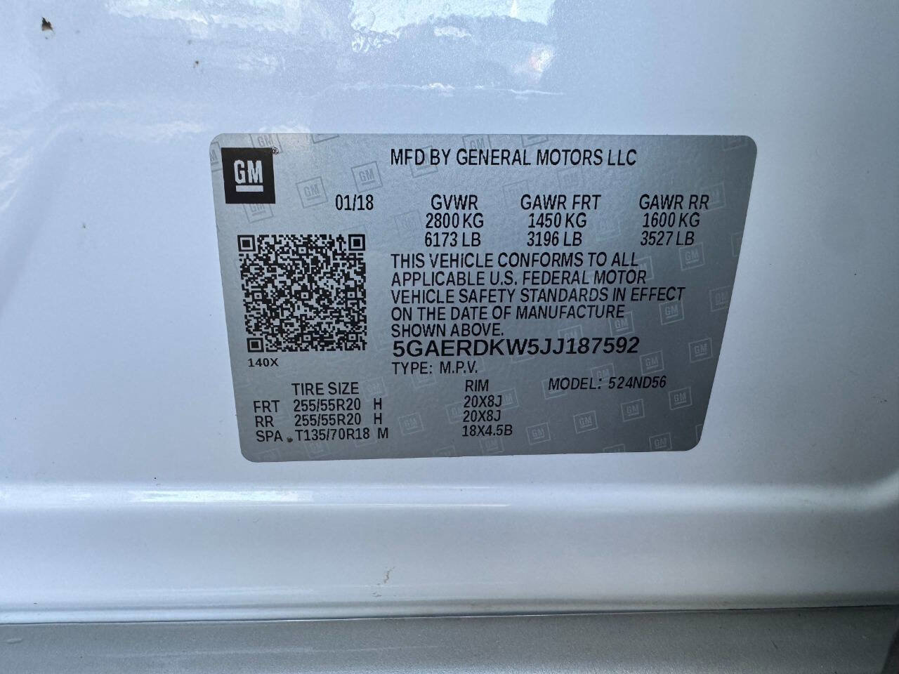 Used 2018 Buick Enclave Avenir w/ Avenir Technology Package image 54