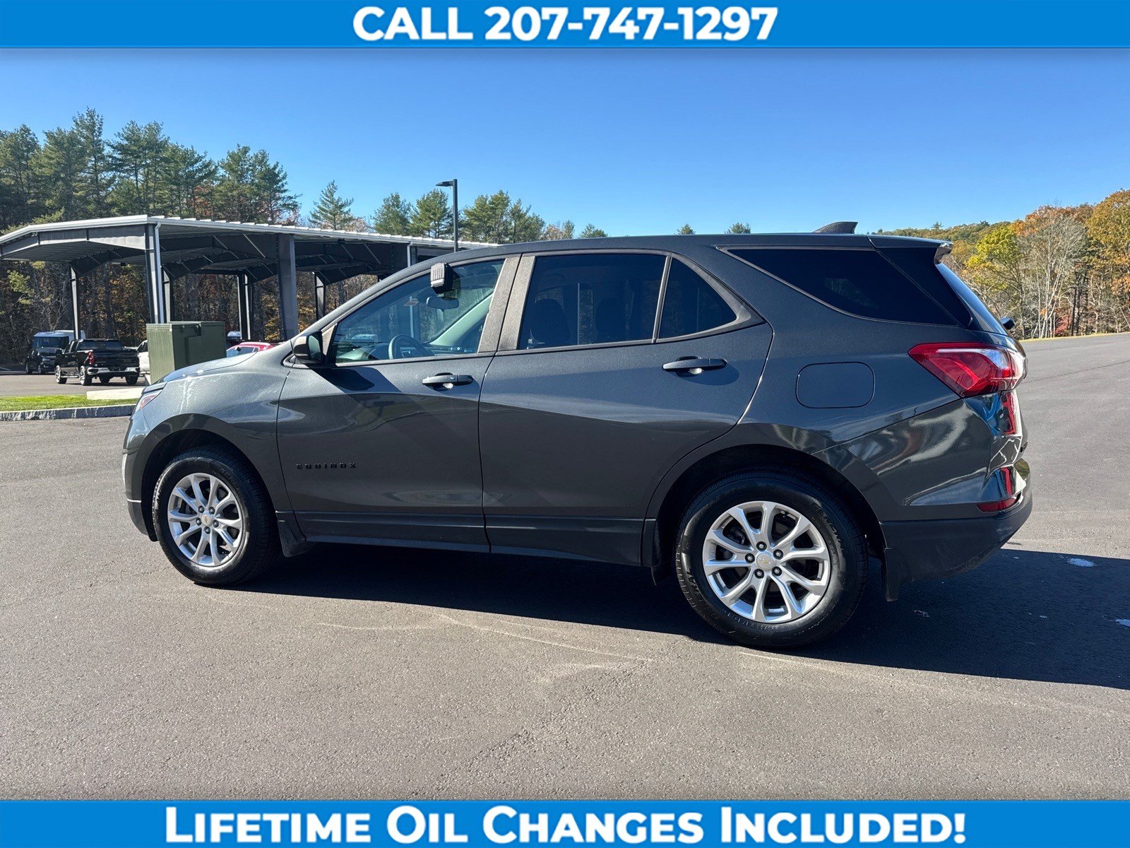 Used 2021 Chevrolet Equinox LS w/ LPO, Blackout Package AWD/4WD image 7