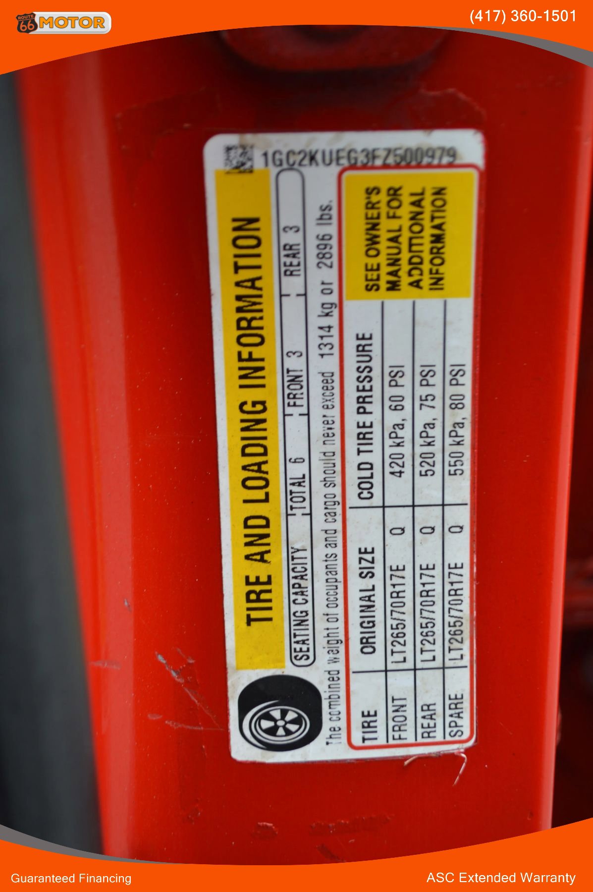 Used 2015 Chevrolet Silverado 2500 W/T w/ WT Fleet Convenience Package image 30