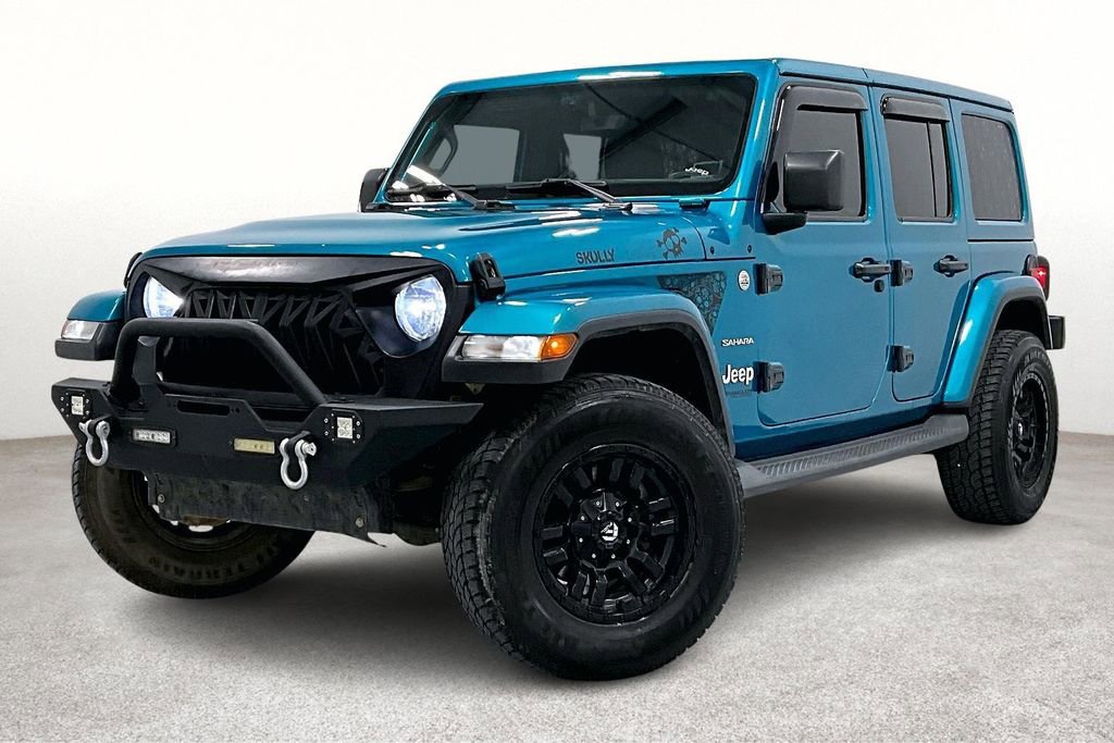 Used 2020 Jeep Wrangler Unlimited Sahara image 14