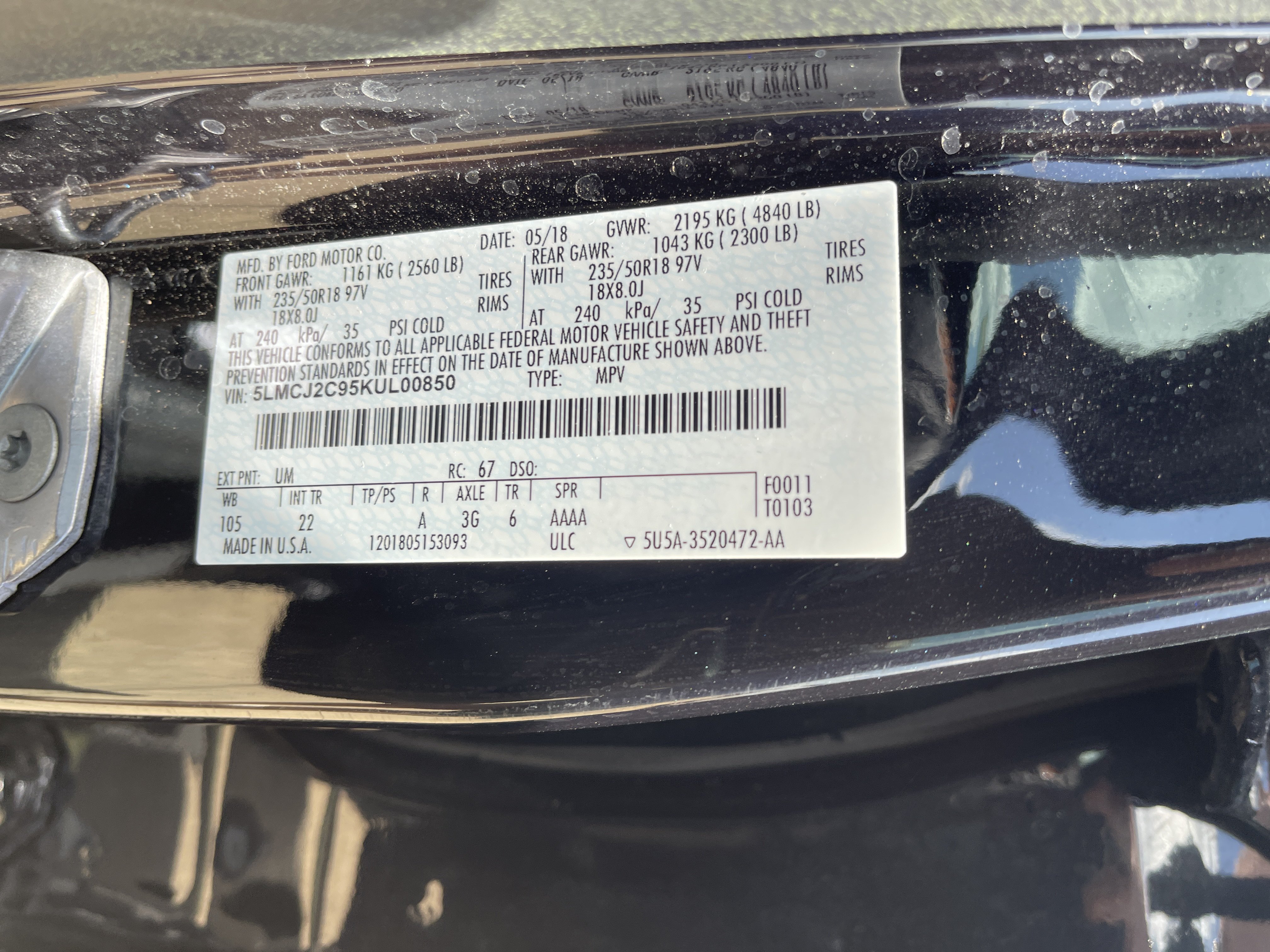 Used 2019 Lincoln MKC Select w/ Select Plus Package FWD image 41