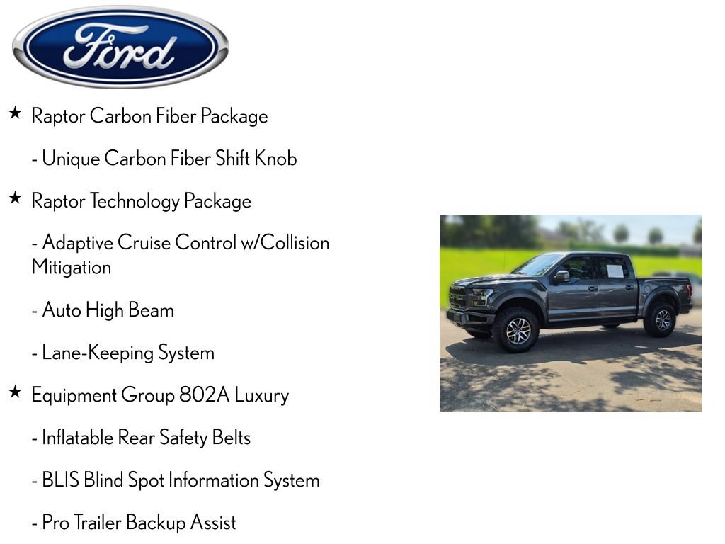 Used 2018 Ford F150 Raptor w/ Equipment Group 802A Luxury AWD/4WD image 4
