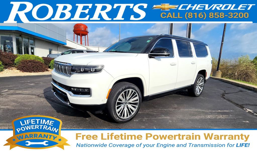 Used 2024 Jeep Grand Wagoneer L Series III w/ Rear Seat Video Group 1