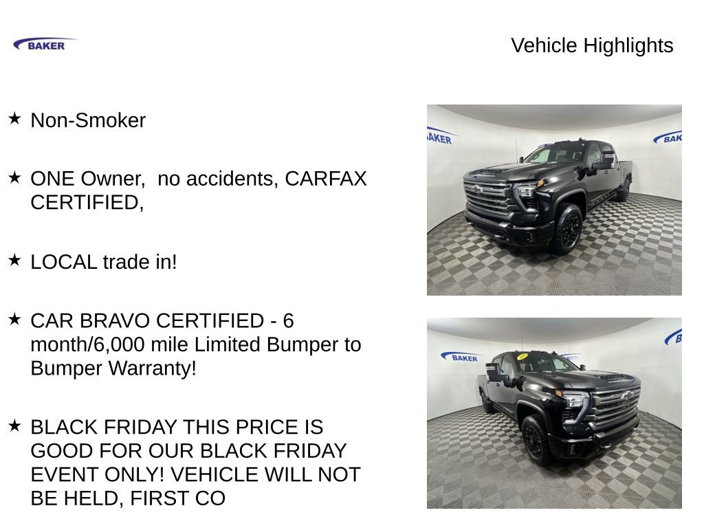 Used 2024 Chevrolet Silverado 2500 High Country w/ High Country Premium Package image 4