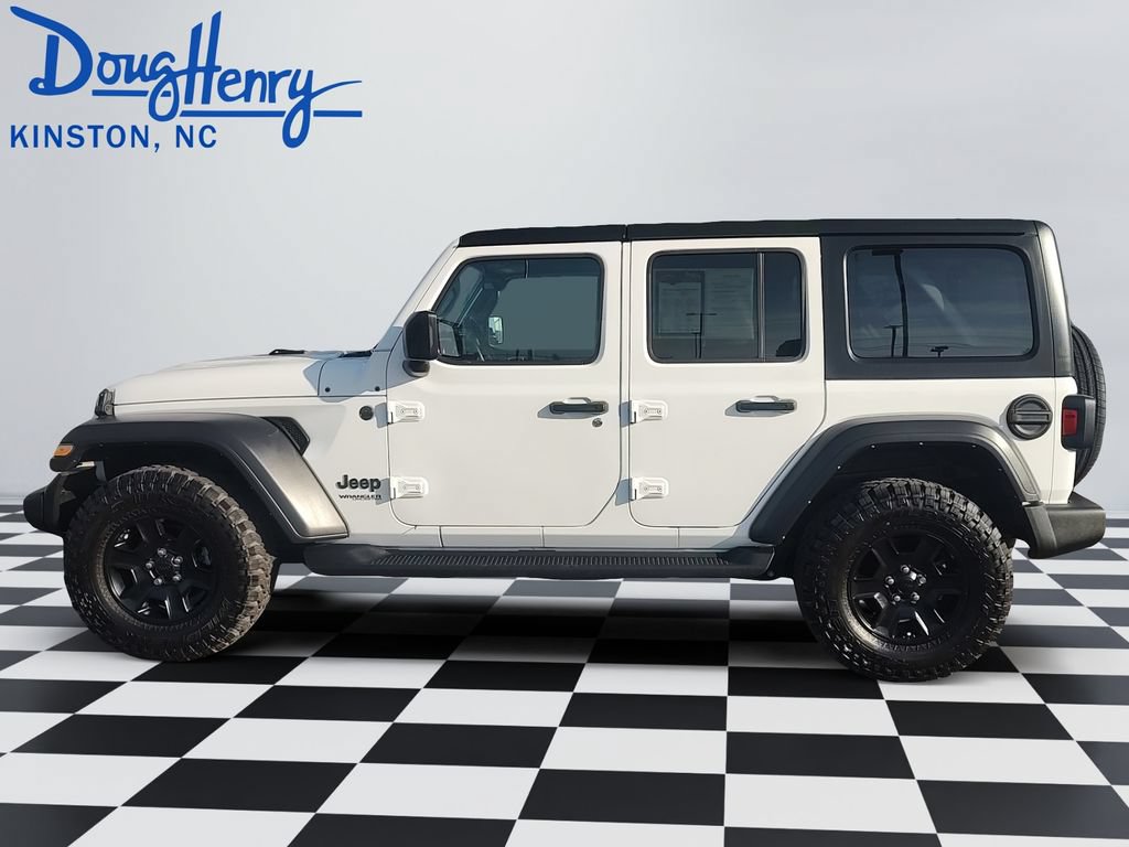 Used 2022 Jeep Wrangler Unlimited Sport AWD/4WD image 2