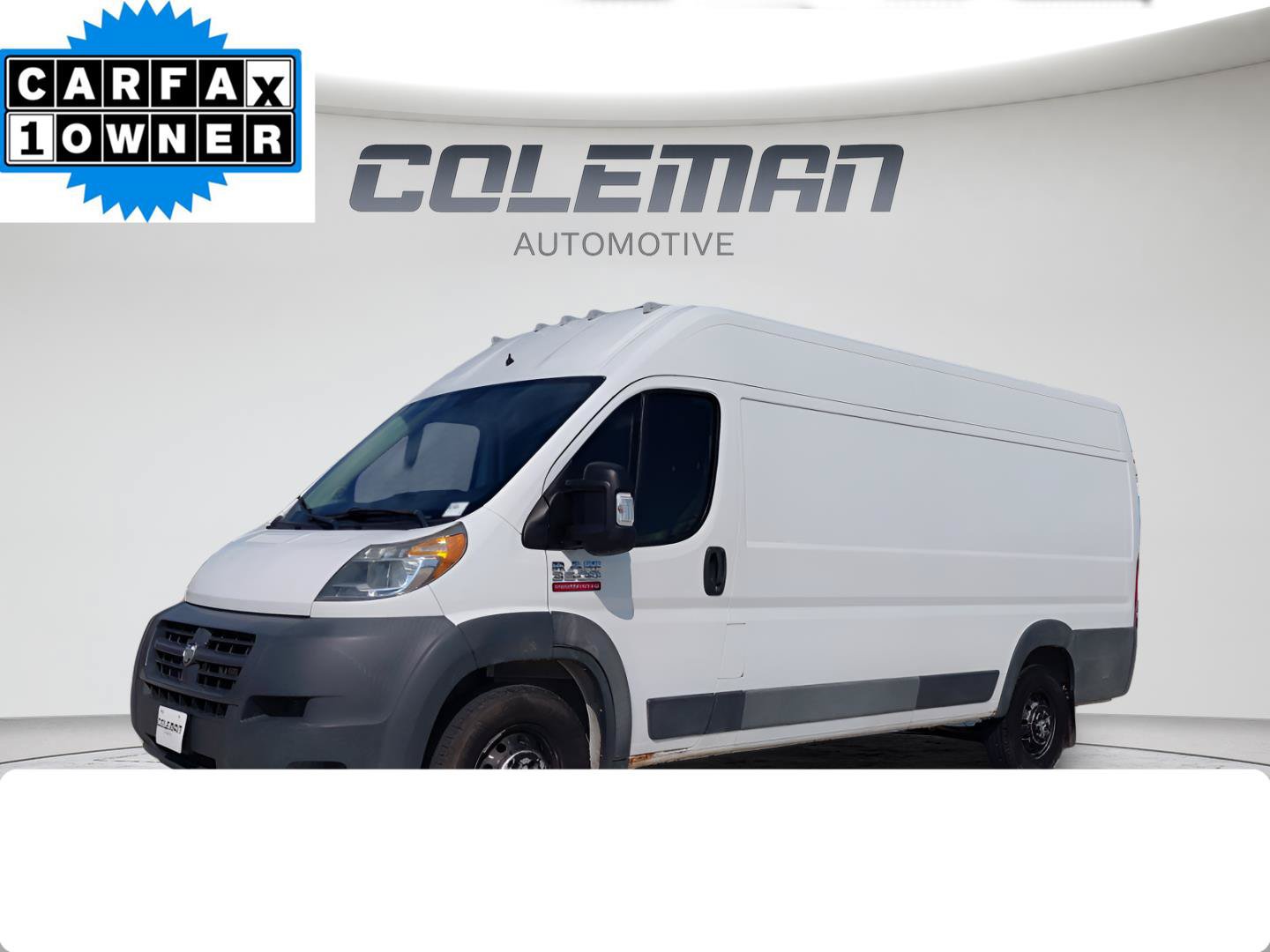 Used 2016 RAM ProMaster 3500