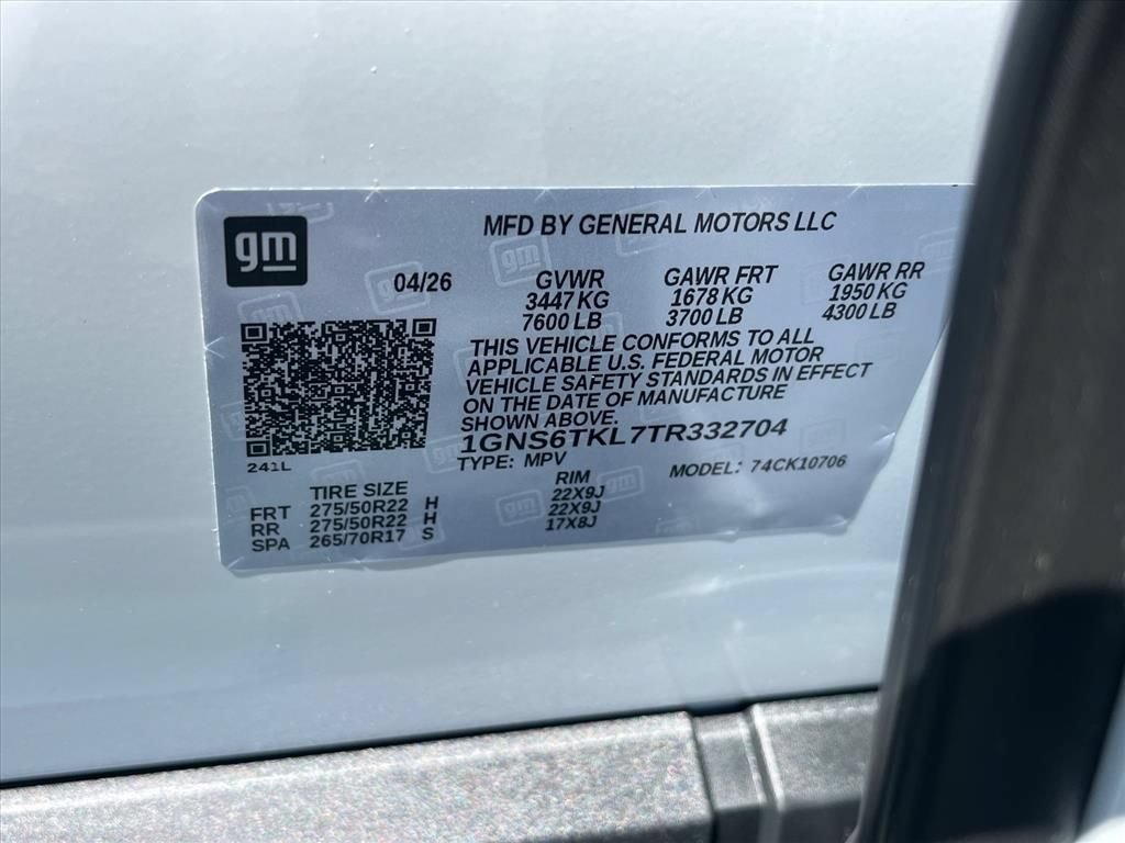 New 2026 Chevrolet Tahoe High Country w/ Sun And Tow Package AWD/4WD image 35