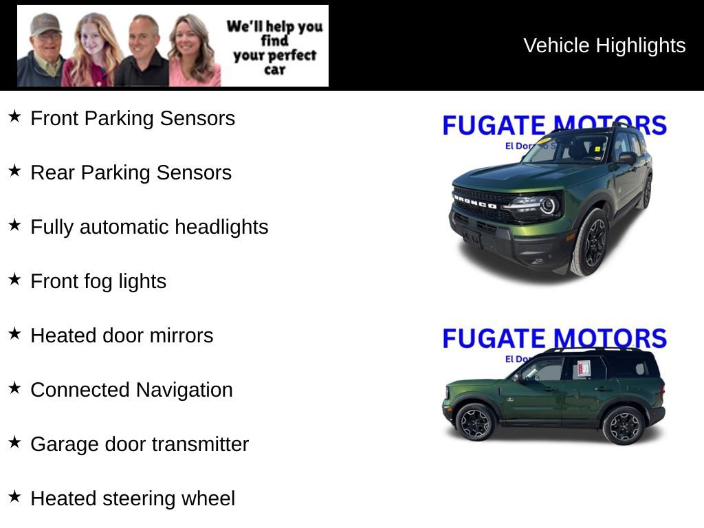 Used 2025 Ford Bronco Sport Outer Banks w/ Outer Banks Tech Package+ image 9