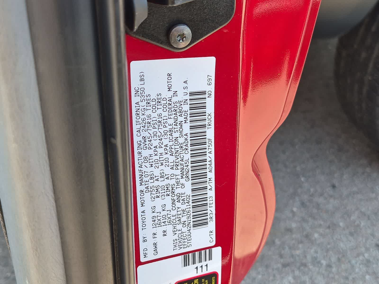 Used 2009 Toyota Tacoma 4x4 Access Cab V6 image 34