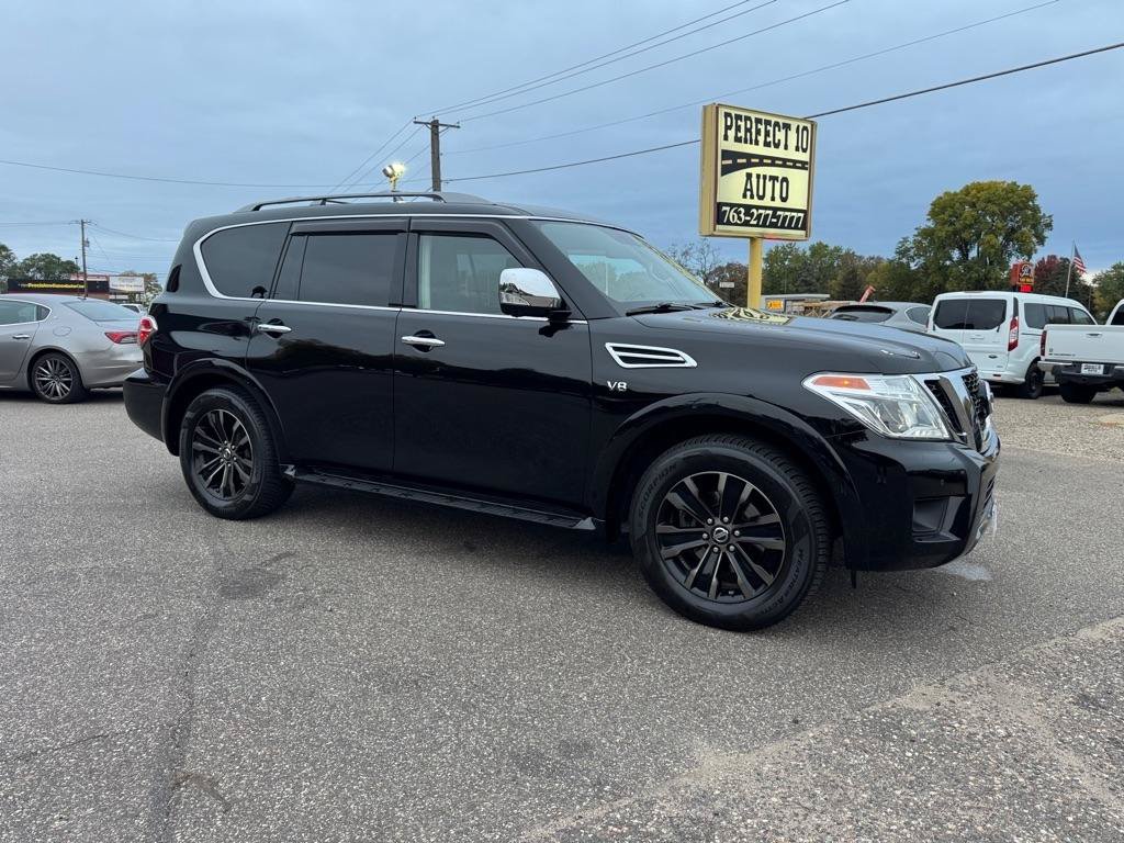 Used 2019 Nissan Armada Platinum w/ Captain's Chairs Package AWD/4WD image 2