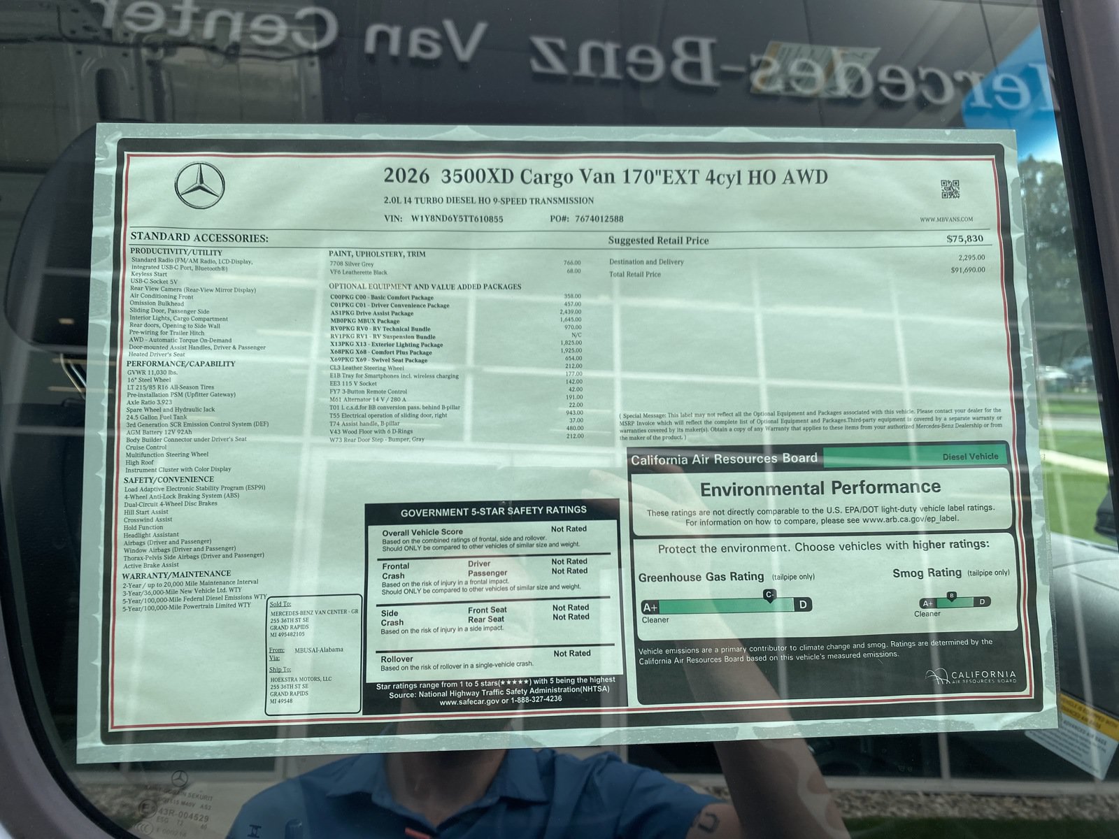 New 2026 Mercedes-Benz Sprinter 3500 image 21