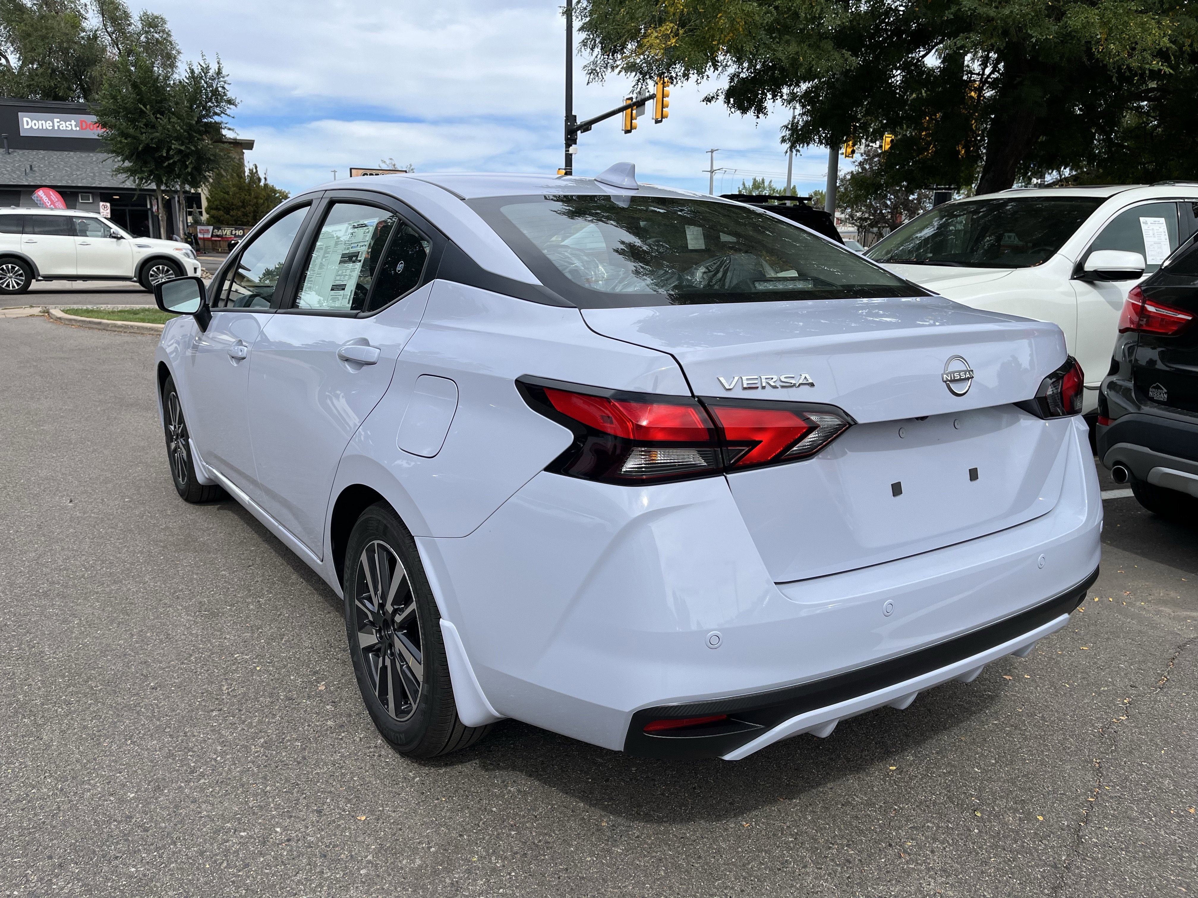 New 2025 Nissan Versa SV w/ Trunk Package FWD image 6