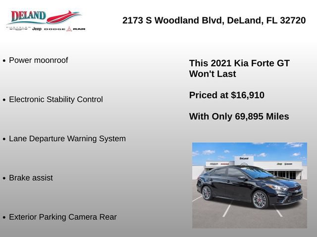 Used 2021 Kia Forte GT FWD image 8