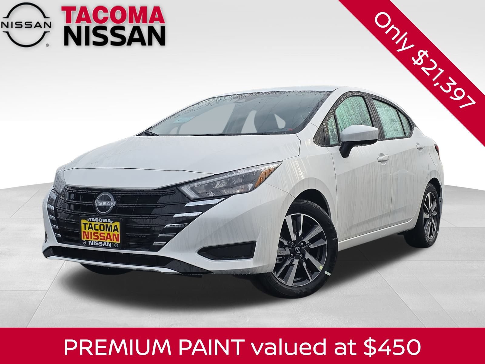 New 2025 Nissan Versa SV w/ Trunk Package image 1