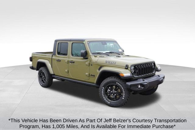 New 2025 Jeep Gladiator Willys