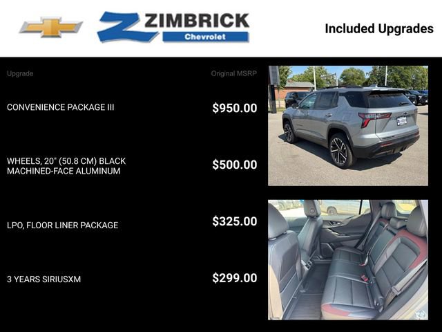 Certified 2026 Chevrolet Equinox RS w/ Convenience Package III image 14