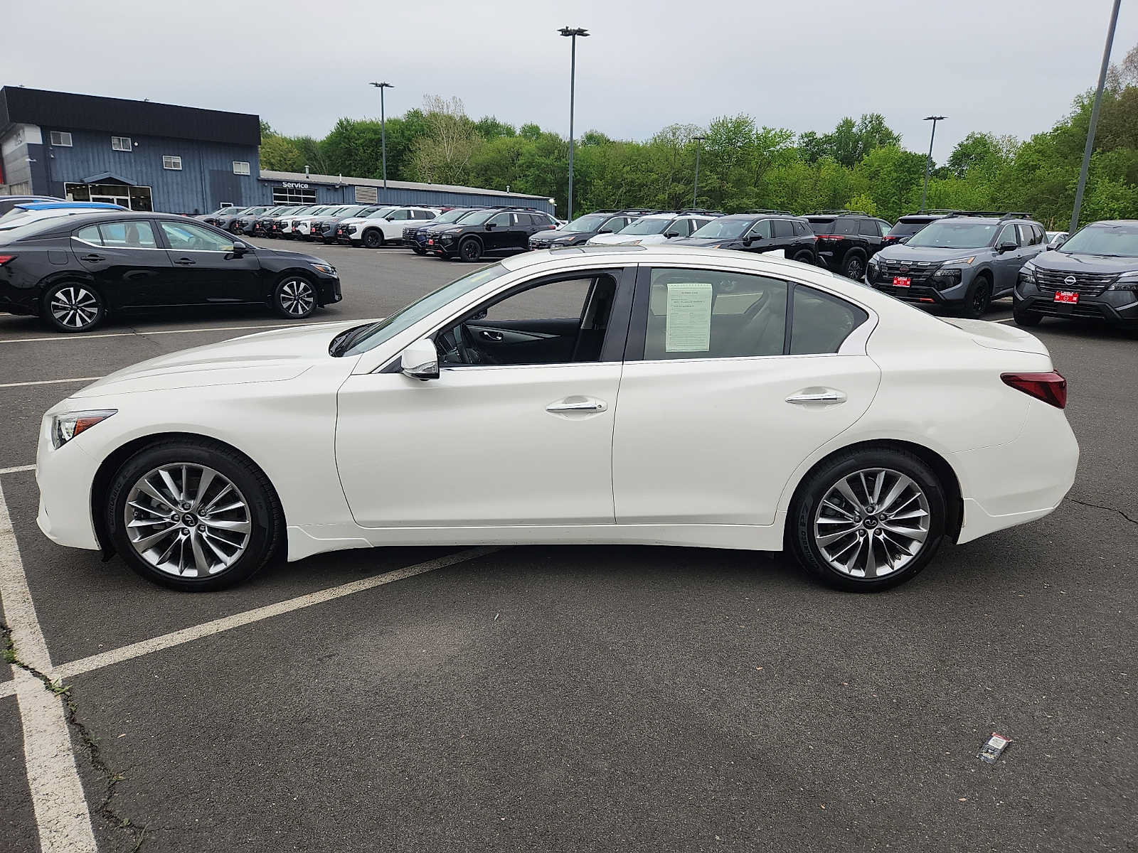 Used 2023 INFINITI Q50 Luxe w/ Cargo Package AWD/4WD image 7