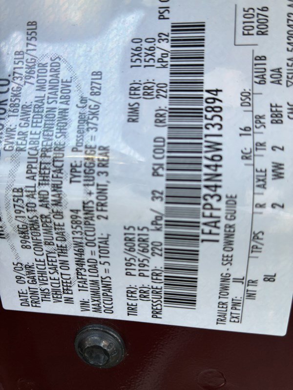 Used 2006 Ford Focus ZX4 Sedan image 18