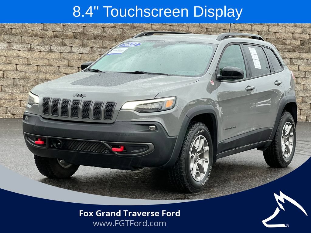 Used 2022 Jeep Cherokee Trailhawk w/ Premium Leather Package AWD/4WD image 1