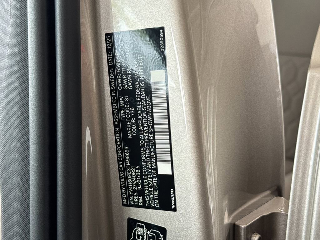 New 2026 Volvo XC90 T8 Plus w/ Protection Package Premier AWD/4WD image 29