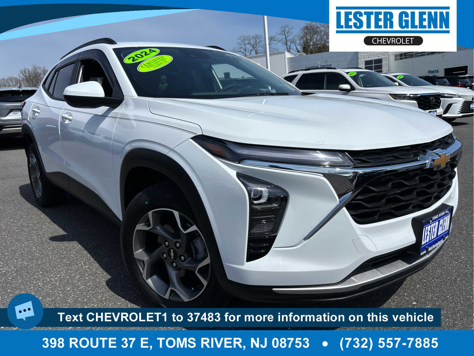 Certified 2024 Chevrolet Trax LT w/ Driver Confidence Package