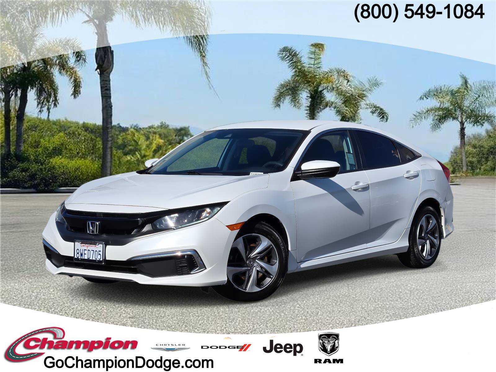 Used 2020 Honda Civic LX