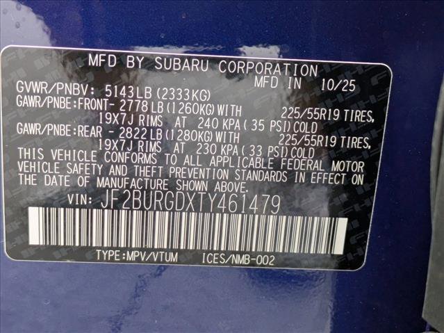 New 2026 Subaru Outback Limited XT image 18