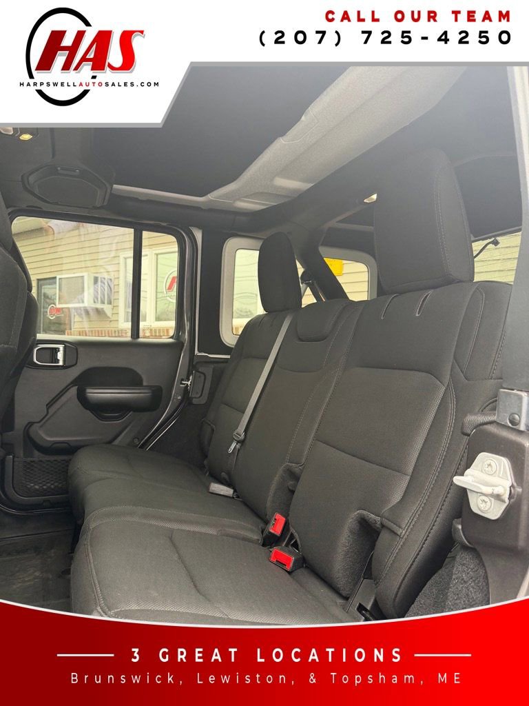 Used 2019 Jeep Wrangler Unlimited Sport S AWD/4WD image 12