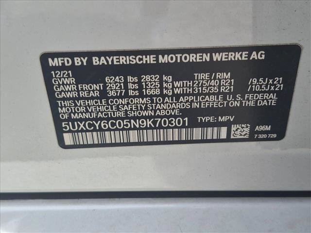 Used 2022 BMW X6 xDrive40i w/ M Sport Package AWD/4WD image 22