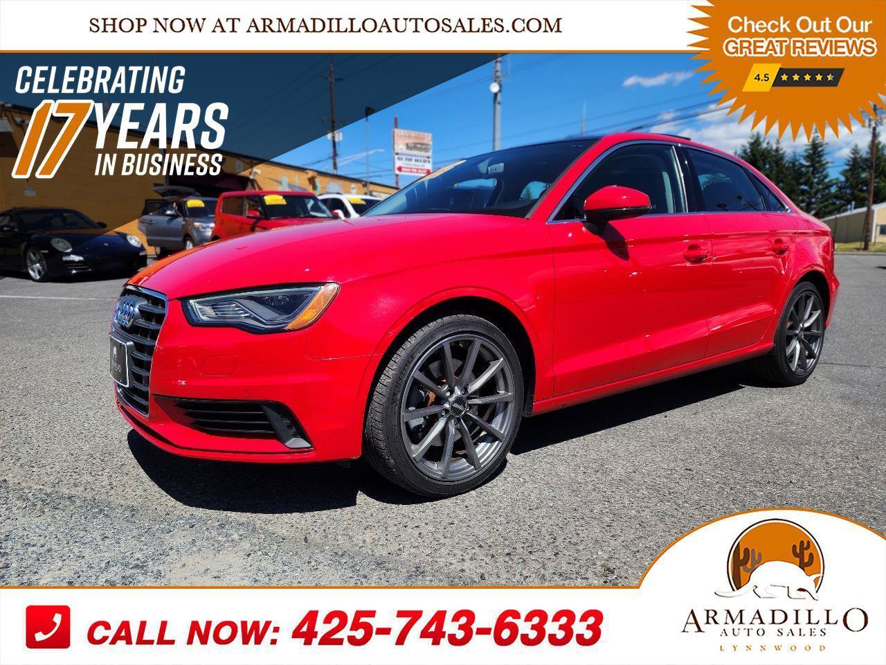 Used 2016 Audi A3 2.0T Premium Plus w/ Technology Package AWD/4WD image 1