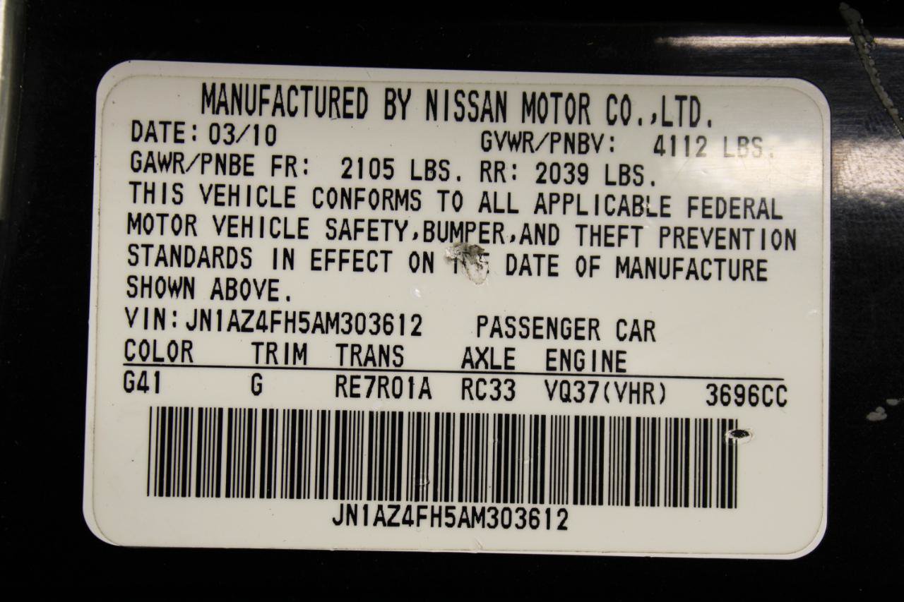 Used 2010 Nissan 370Z Touring w/ Sport Pkg RWD image 87