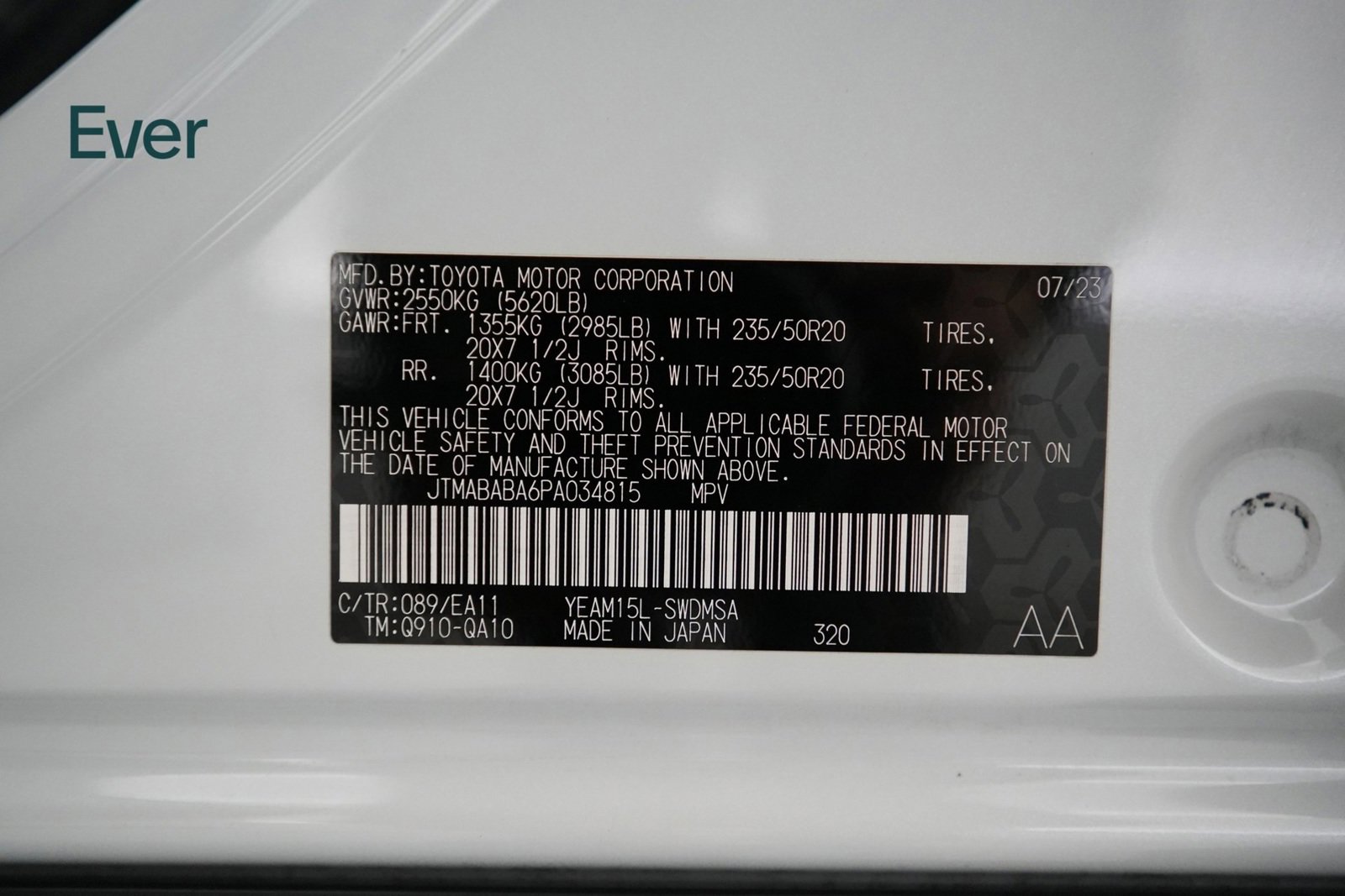 Used 2023 Subaru Solterra AWD image 25