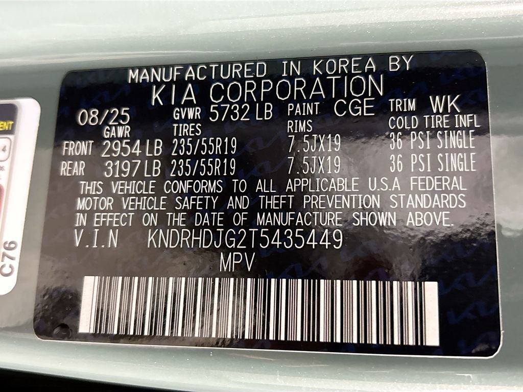 New 2026 Kia Sorento EX image 27