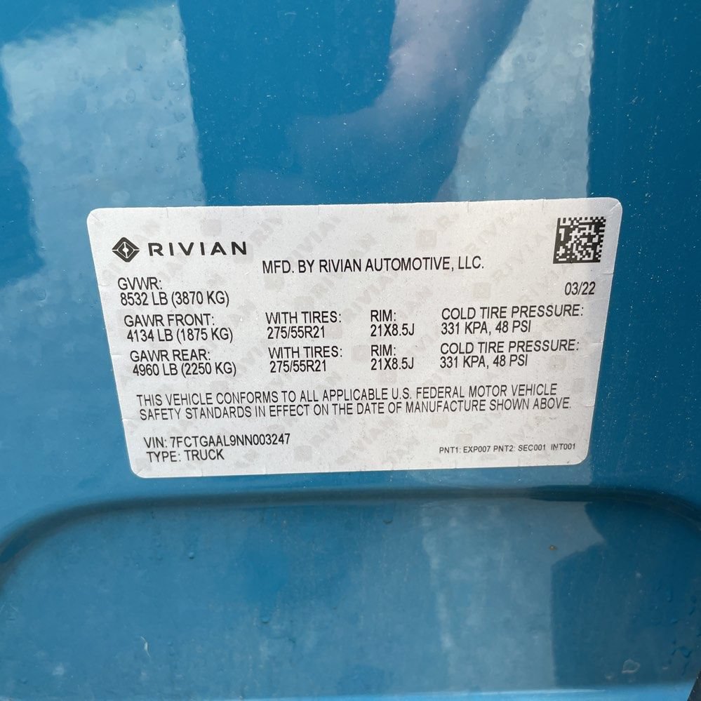 Used 2022 Rivian R1T Launch Edition AWD/4WD image 25