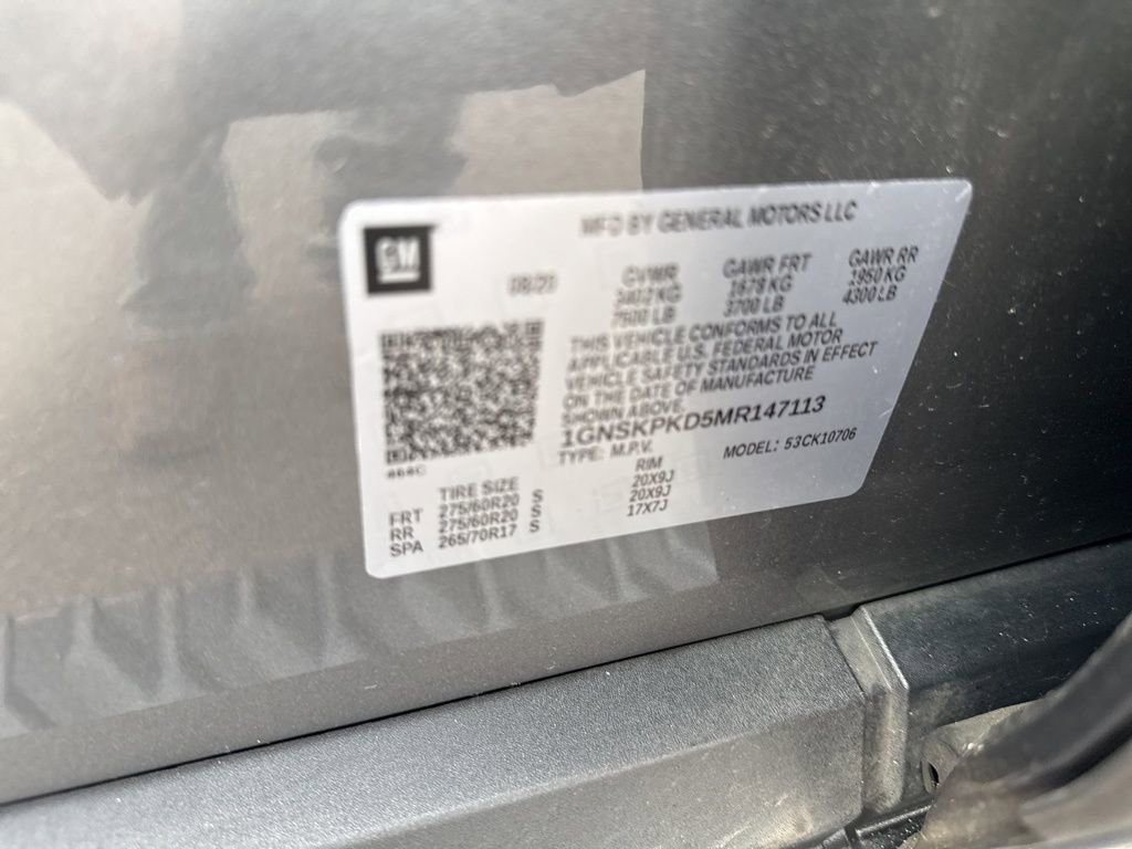 Used 2021 Chevrolet Tahoe Z71 w/ Z71 Signature Package AWD/4WD image 39