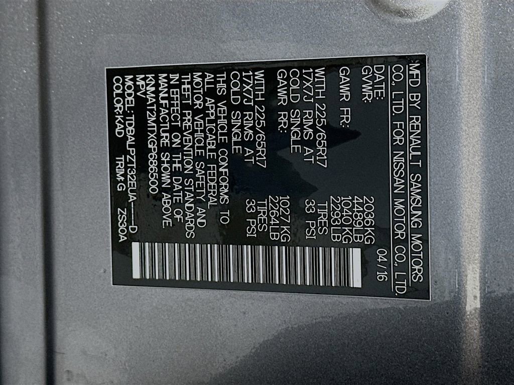 Used 2016 Nissan Rogue S FWD image 29