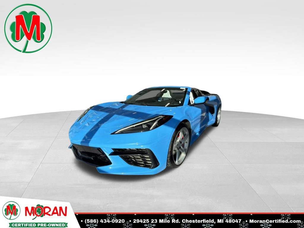 Used 2020 Chevrolet Corvette Stingray Convertible w/ 1LT image 1