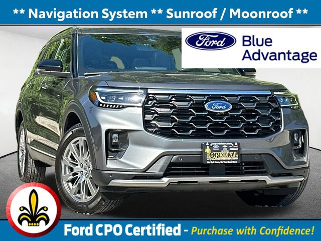Certified 2026 Ford Explorer Platinum AWD/4WD image 1