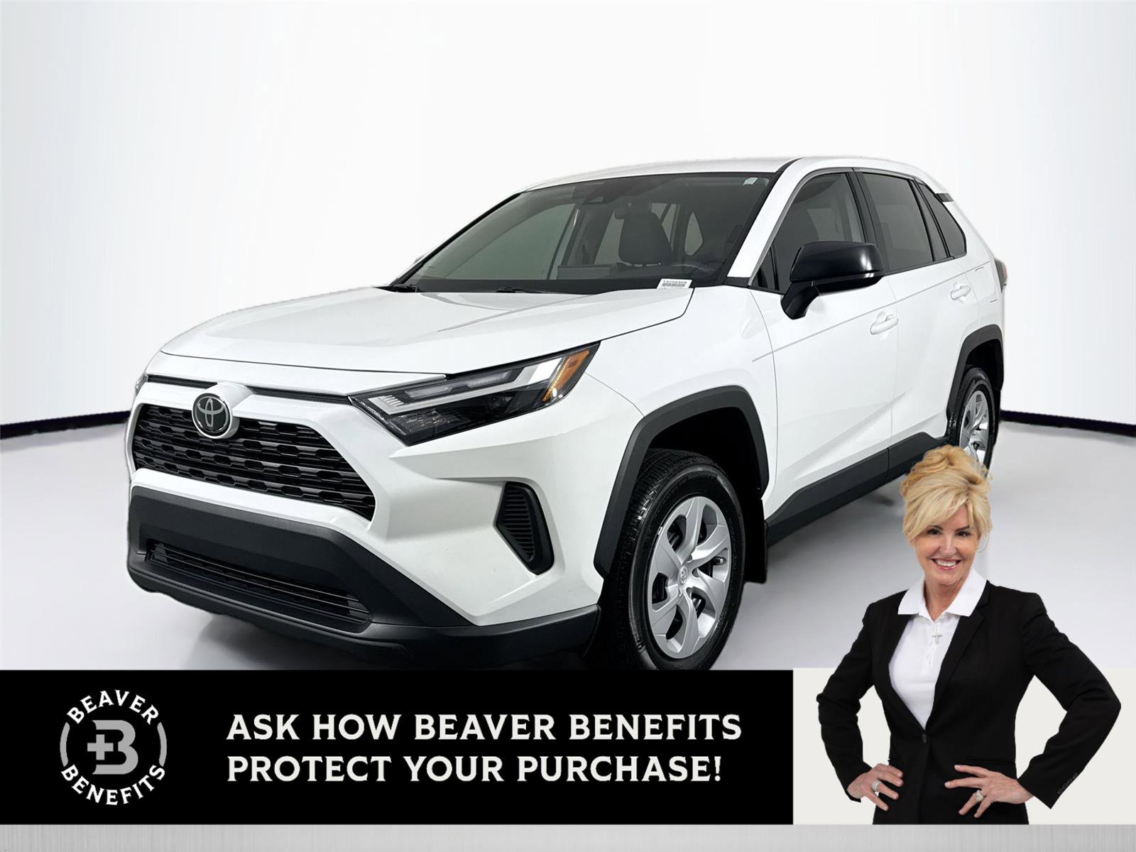 Certified 2025 Toyota RAV4 LE FWD image 1