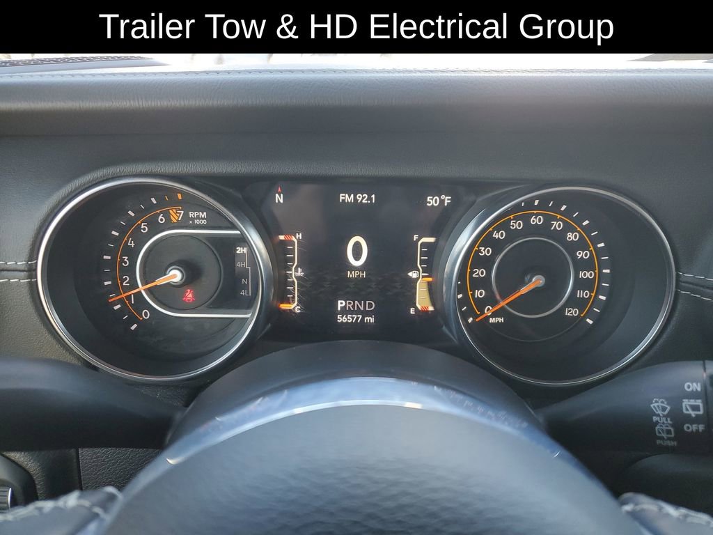 Used 2021 Jeep Wrangler Unlimited Sahara w/ Uconnect 4C Nav & Sound Group image 13