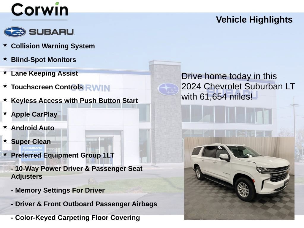 Used 2024 Chevrolet Suburban LT image 6