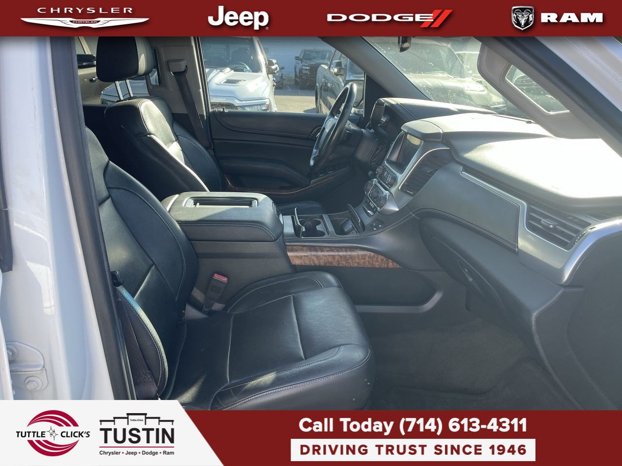 Used 2015 Chevrolet Tahoe LTZ w/ Max Trailering Package RWD image 16