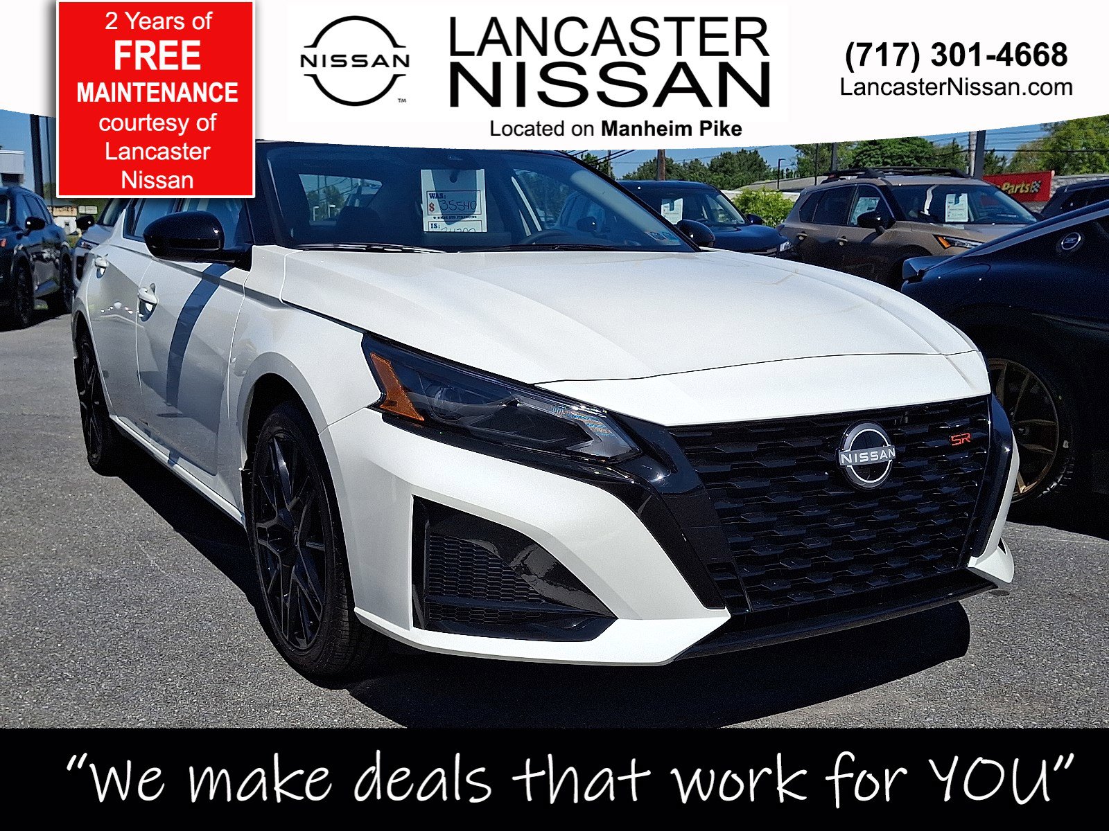 New 2026 Nissan Altima 2.5 SR w/ SR Midnight Edition Package