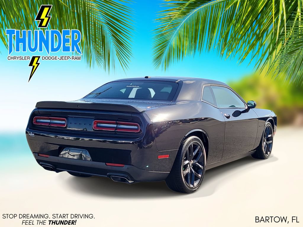 Certified 2022 Dodge Challenger R/T w/ Blacktop Package RWD image 4