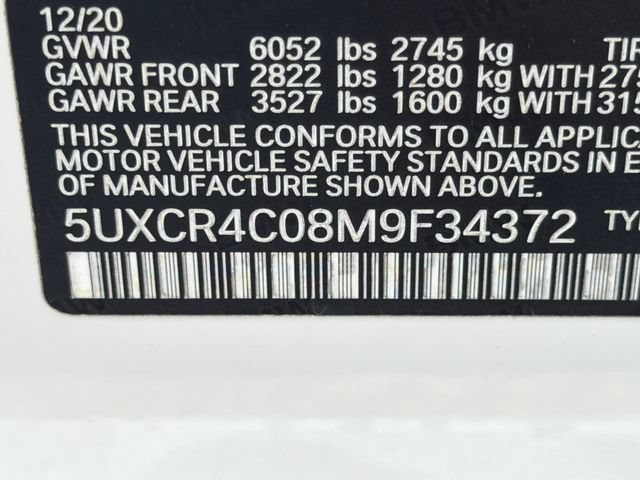 Used 2021 BMW X5 sDrive40i w/ M Sport Package RWD image 34