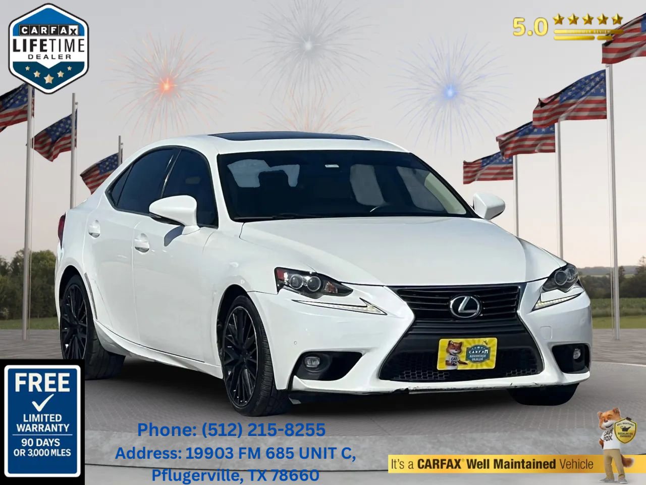 Used 2015 Lexus IS 250 w/ Premium Package