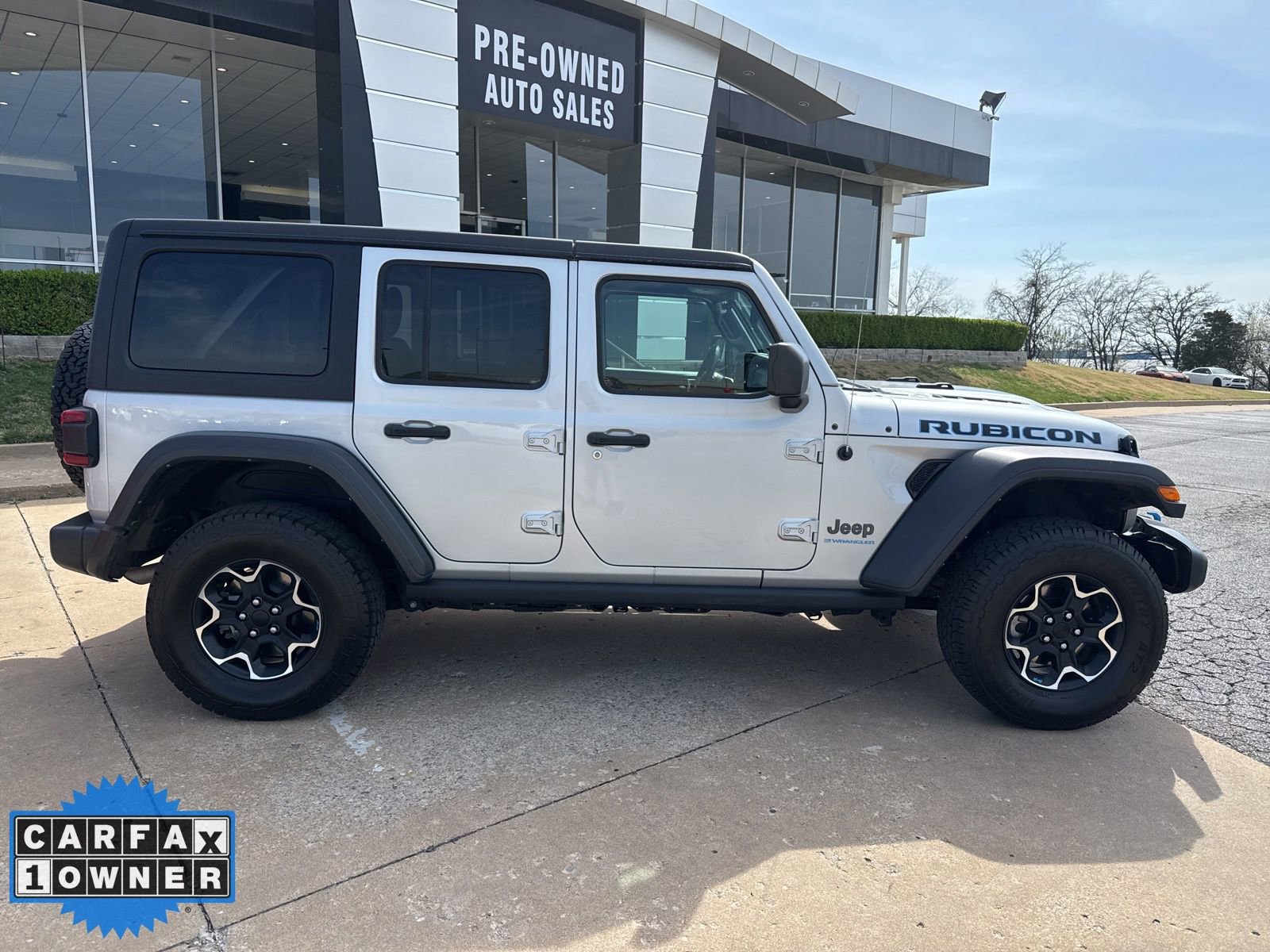 Used 2023 Jeep Wrangler Unlimited Rubicon 4xe w/ Cold Weather Group image 2