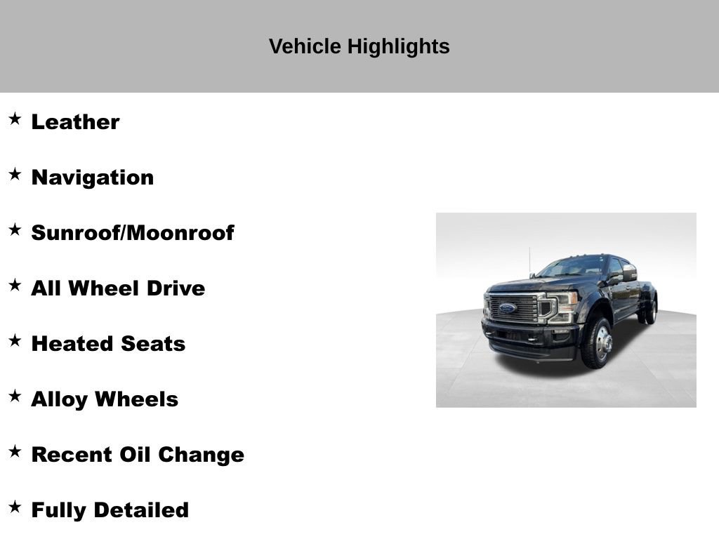 Used 2022 Ford F450 Platinum w/ FX4 Off-Road Package image 9