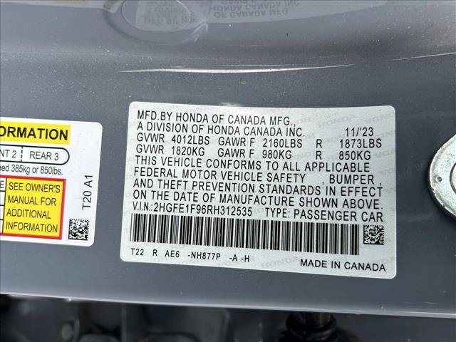 Used 2024 Honda Civic Touring image 24