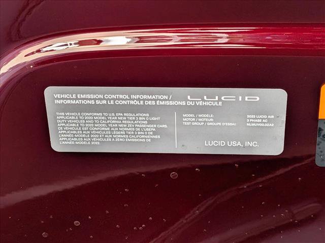 Used 2022 Lucid Air Grand Touring AWD/4WD image 30
